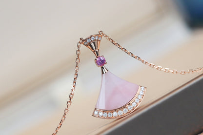 [Kincade Jewelrys]DREAM NECKLACE PINK MOP DIAMOND