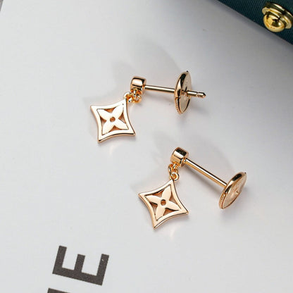 [Kincade Jewelrys]STAR EARRINGS GOLD