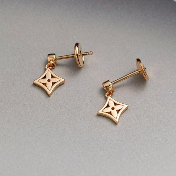 [Kincade Jewelrys]STAR EARRINGS GOLD