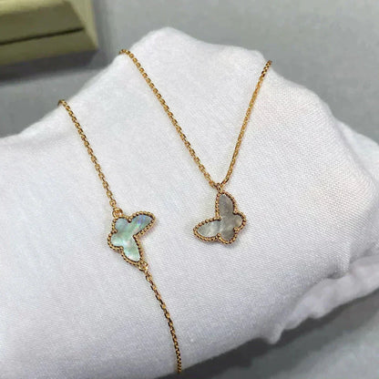 [Kincade Jewelrys]BUTTERFLY DARK MOP BUTTERFLY BRACELET