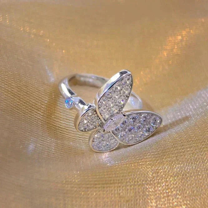 [Kincade Jewelrys]BUTTERFLY DIAMOND RING
