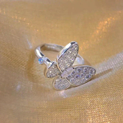 [Kincade Jewelrys]BUTTERFLY DIAMOND RING