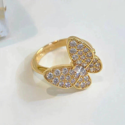 [Kincade Jewelrys]BUTTERFLY DIAMOND RING