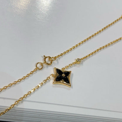 [Kincade Jewelrys]STAR BLACK MOP NECKLACE