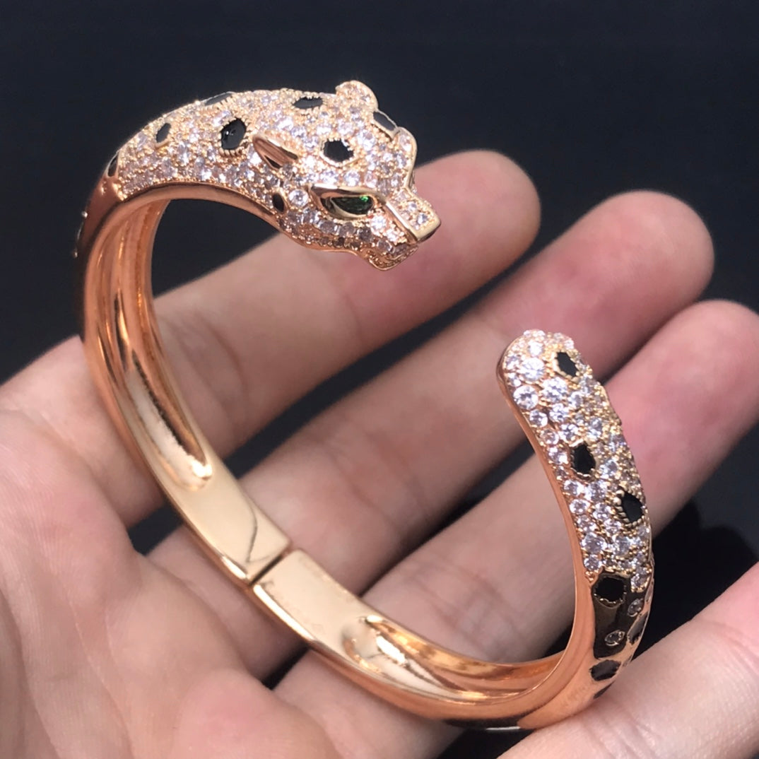 [Kincade Jewelrys]PANTHERE BIG BRACELET DIAMONDS