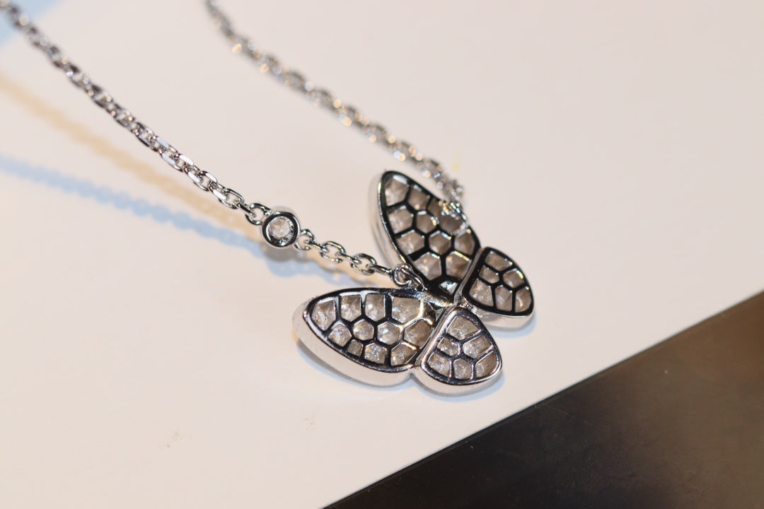 [Kincade Jewelrys]BUTTERFLY DIAMOND NECKLACE