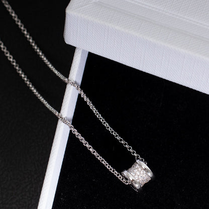 [Kincade Jewelrys]ZERO 1 SILVER DIAMOND NECKLACE