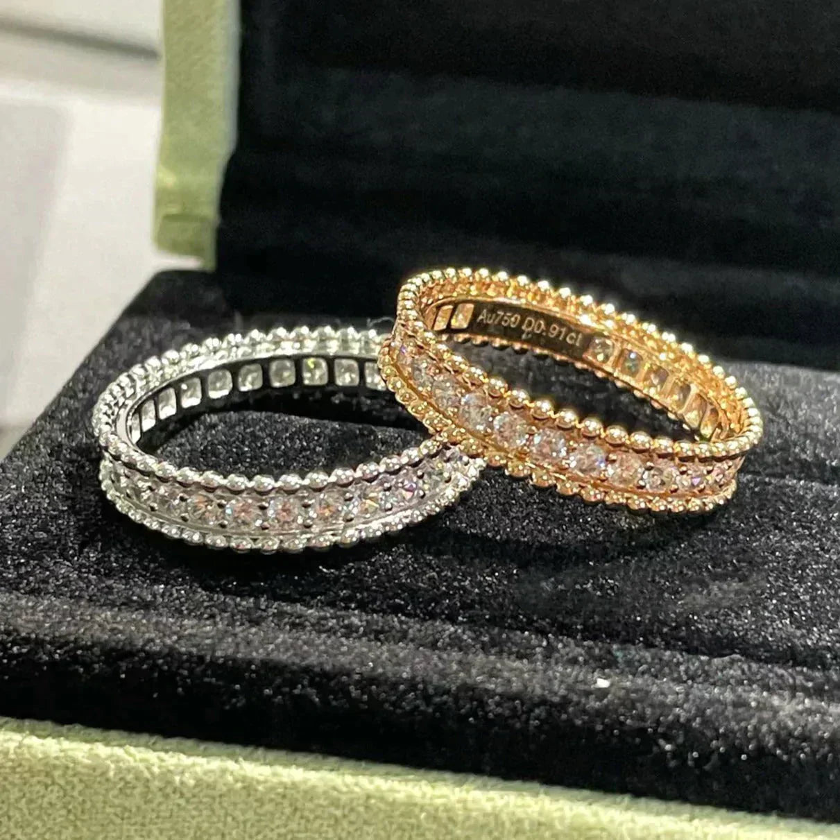 [Kincade Jewelrys]PERLEE DIAMOND ROSE GOLD RING