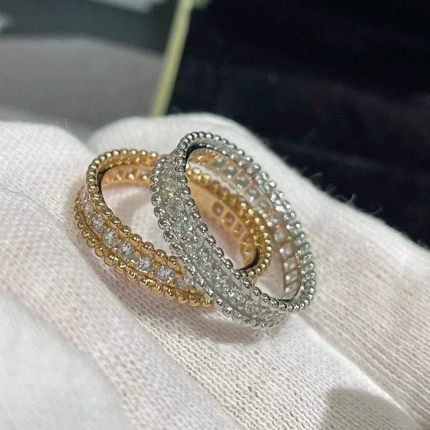 [Kincade Jewelrys]PERLEE DIAMOND ROSE GOLD RING