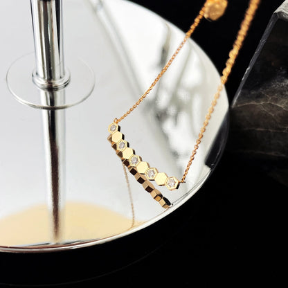 [Kincade Jewelrys]BEE MY LOVE DIAMOND NECKLACE