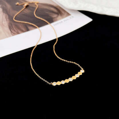 [Kincade Jewelrys]BEE MY LOVE DIAMOND NECKLACE