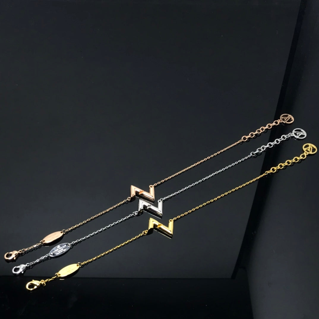 [Kincade Jewelrys]VOLT LV LOGO BRACELET