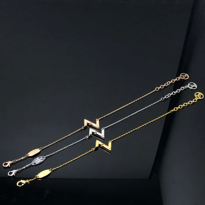 [Kincade Jewelrys]VOLT LV LOGO BRACELET