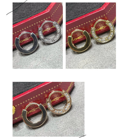 [Kincade Jewelrys]LOVE DIAMOND EARRINGS