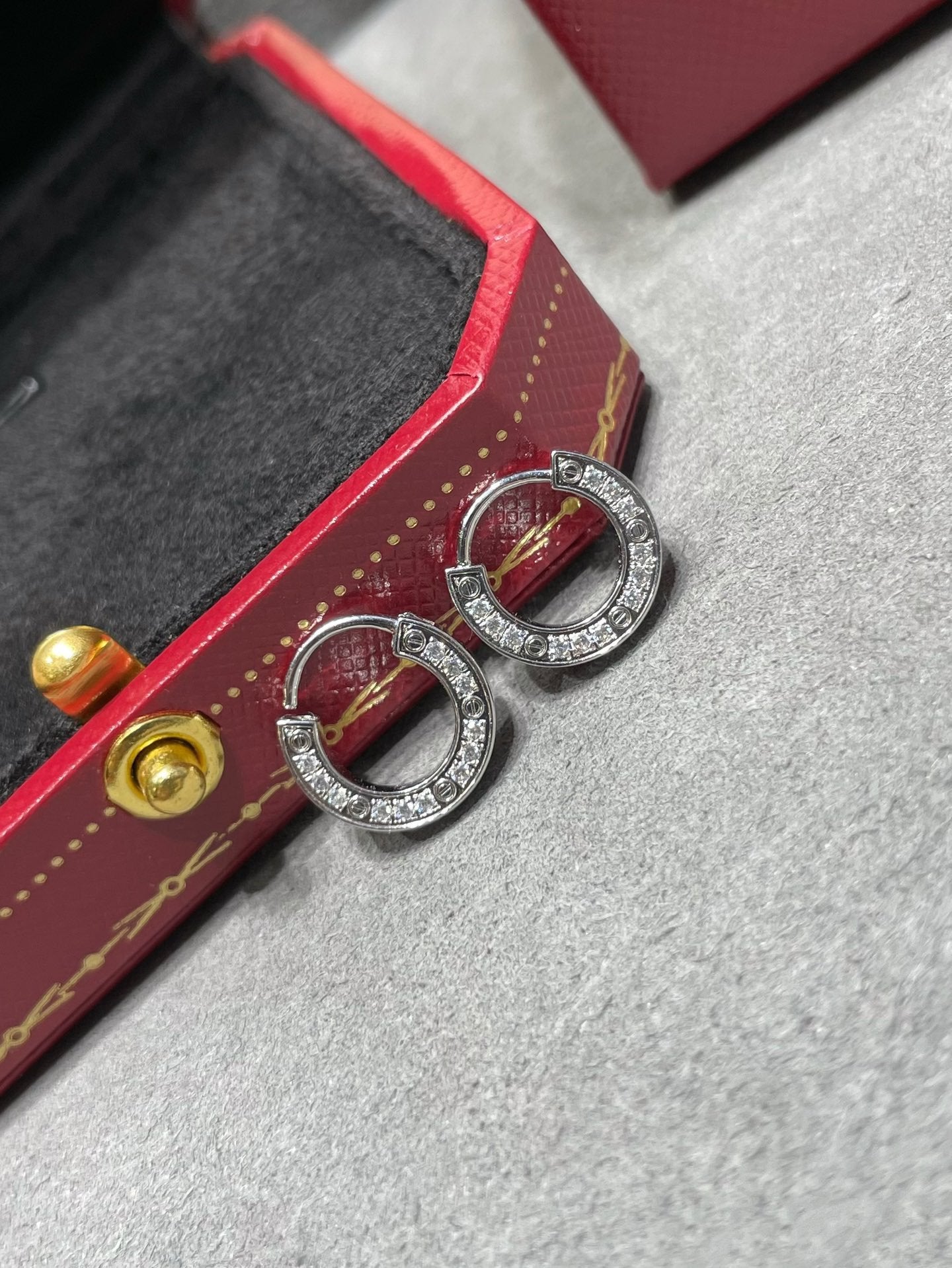 [Kincade Jewelrys]LOVE DIAMOND EARRINGS