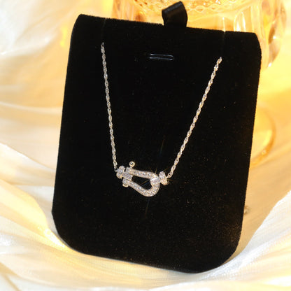 [Kincade Jewelrys]FORCE 10 DIAMOND SILVER NECKLACE MINI MODEL