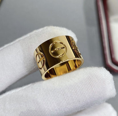 [Kincade Jewelrys]LOVE 11MM LARGE RING