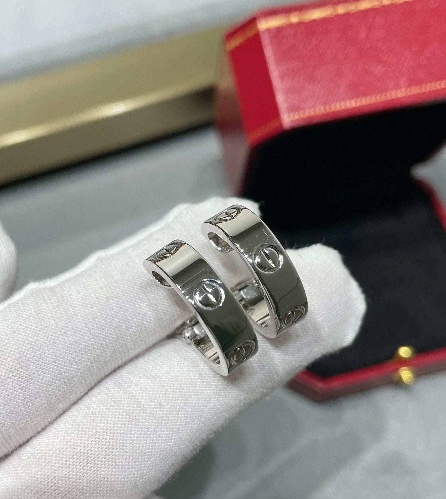 [Kincade Jewelrys]LOVE 5.5MM EARRINGS