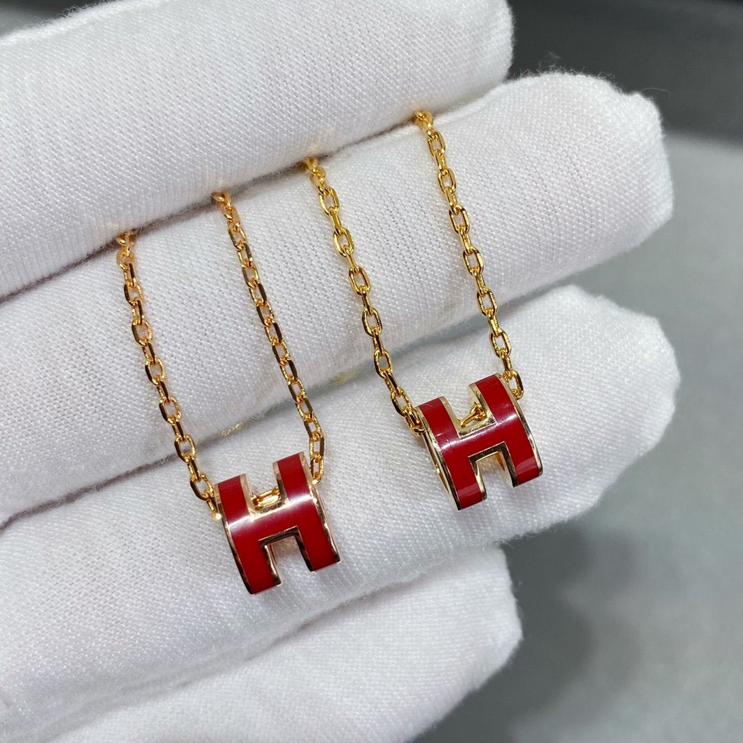 [Kincade Jewelrys]MINI POP H NECKLACE