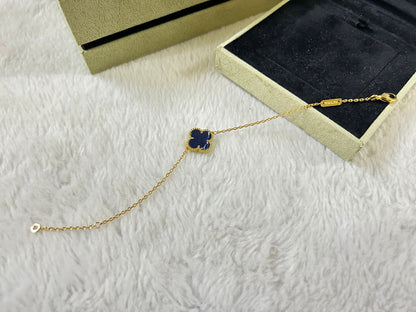 [Kincade Jewelrys]CLOVER 1 MOTIF PIETERSITE BRACELET