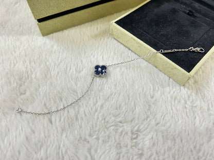 [Kincade Jewelrys]CLOVER 1 MOTIF PIETERSITE BRACELET