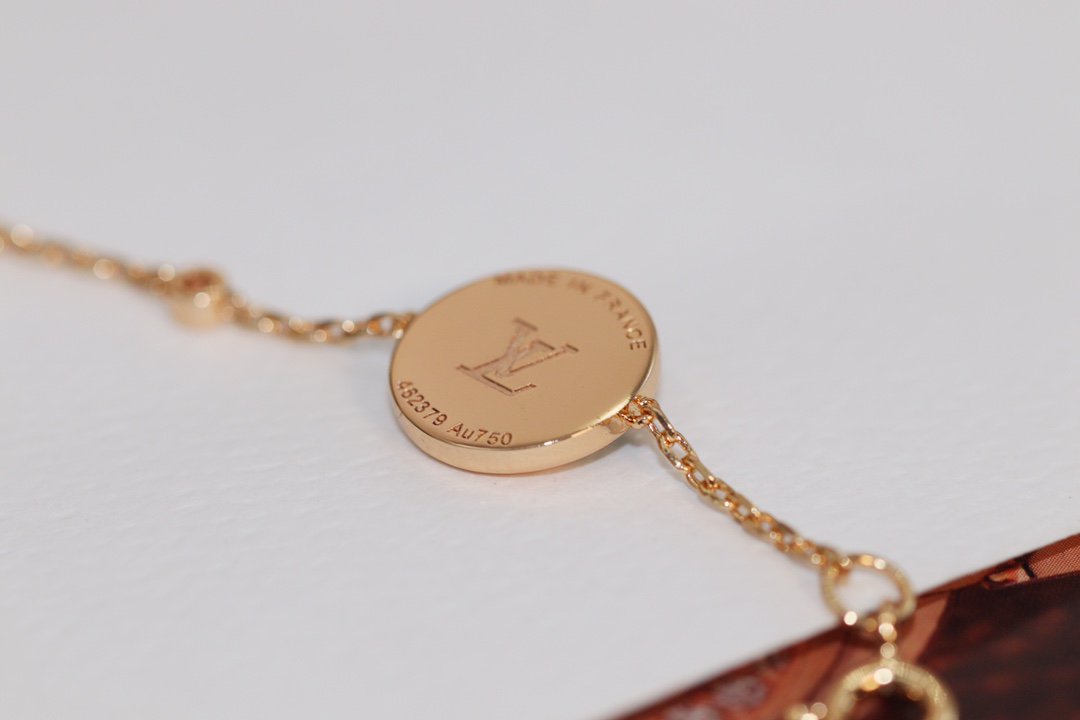 [Kincade Jewelrys]STAR AND SUN 4 MOTIF PINK GOLD MALACHITE BRACELET