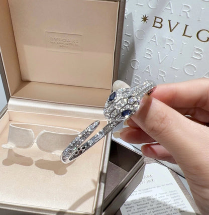 [Kincade Jewelry]HAUTE COUTURE SILVER SERPENTI BRACELET