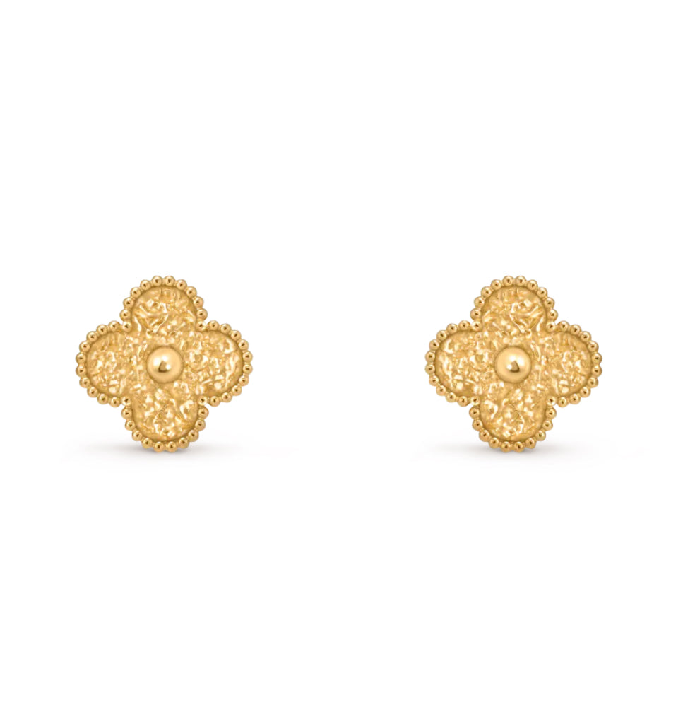 [Kincade]PENDIENTES LAVA CLOVER MEDIANOS 1 MOTIVO