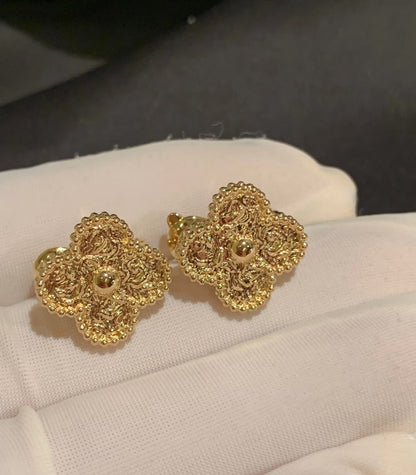 [Kincade]PENDIENTES LAVA CLOVER MEDIANOS 1 MOTIVO