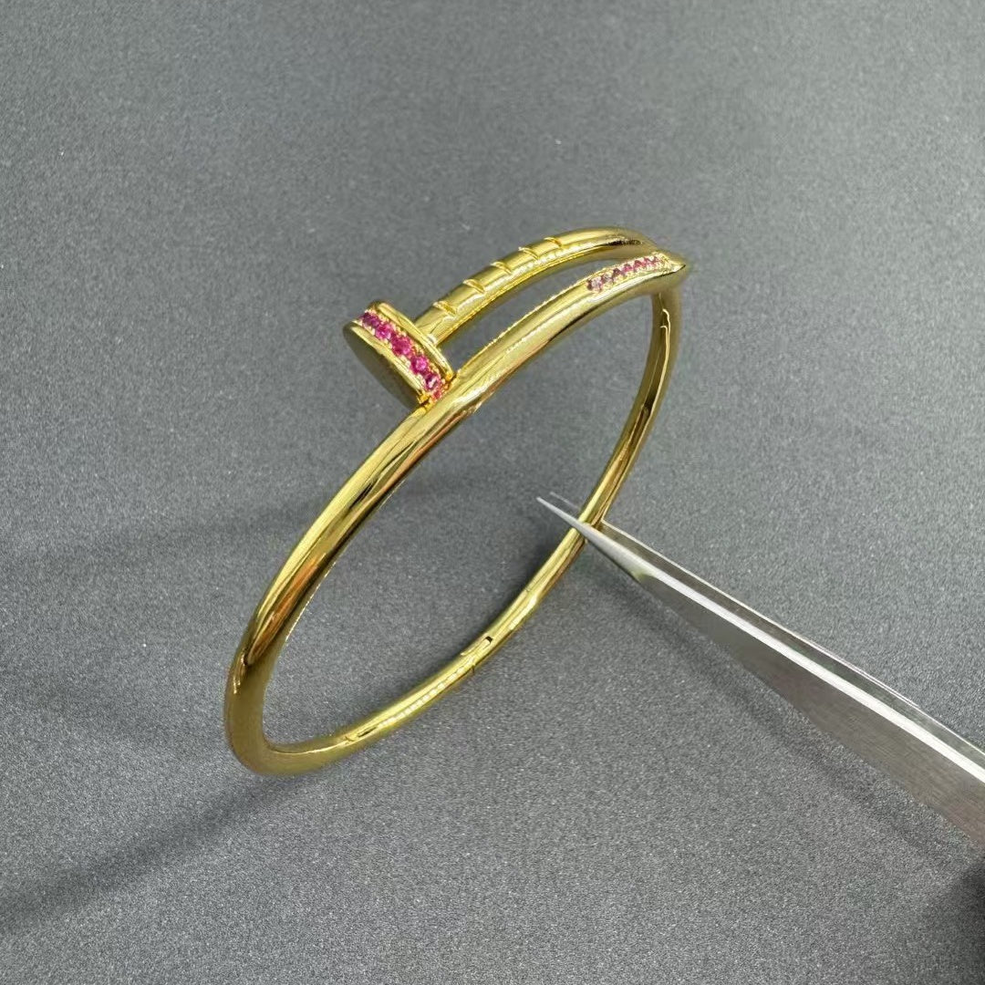 [キンケード]ジュスト ブレスレット 2.5mm ダイヤモンド 新品