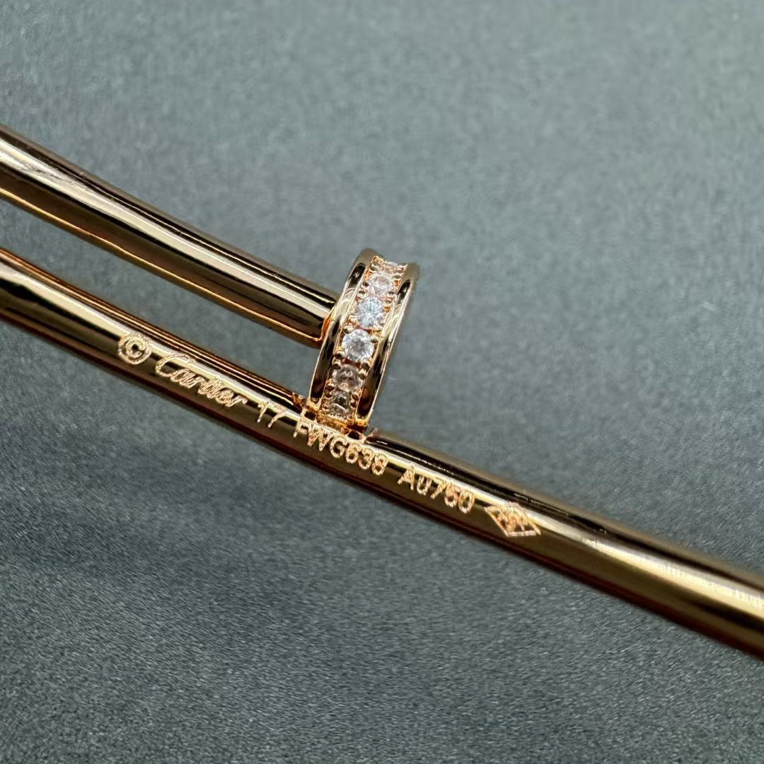[キンケード]ジュスト ブレスレット 2.5mm ダイヤモンド 新品