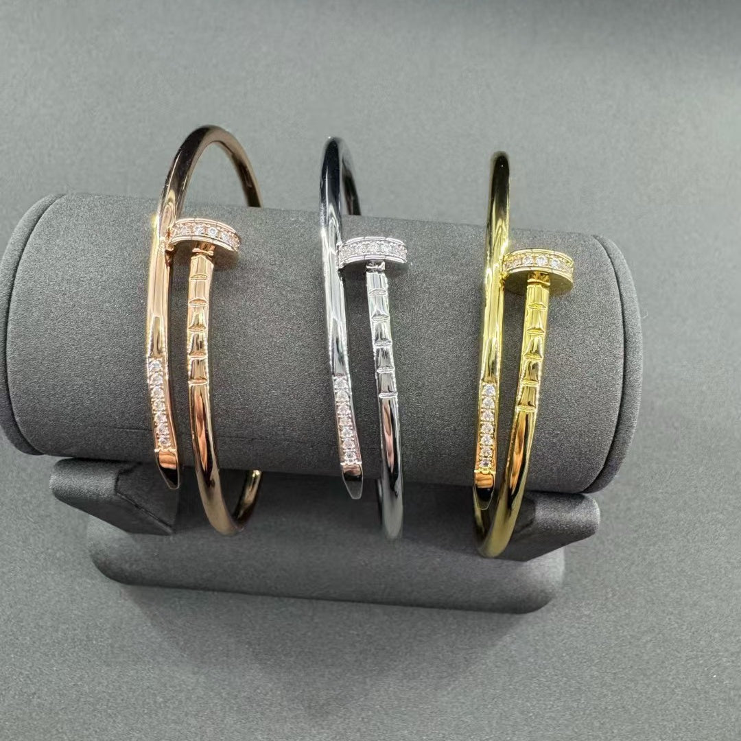 [キンケード]ジュスト ブレスレット 2.5mm ダイヤモンド 新品