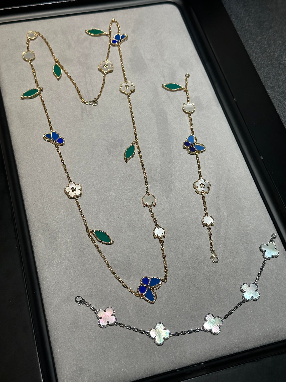 [Kincade] 26 NEW CLOVER 15 MOTIFS LUCKY NECKLACE