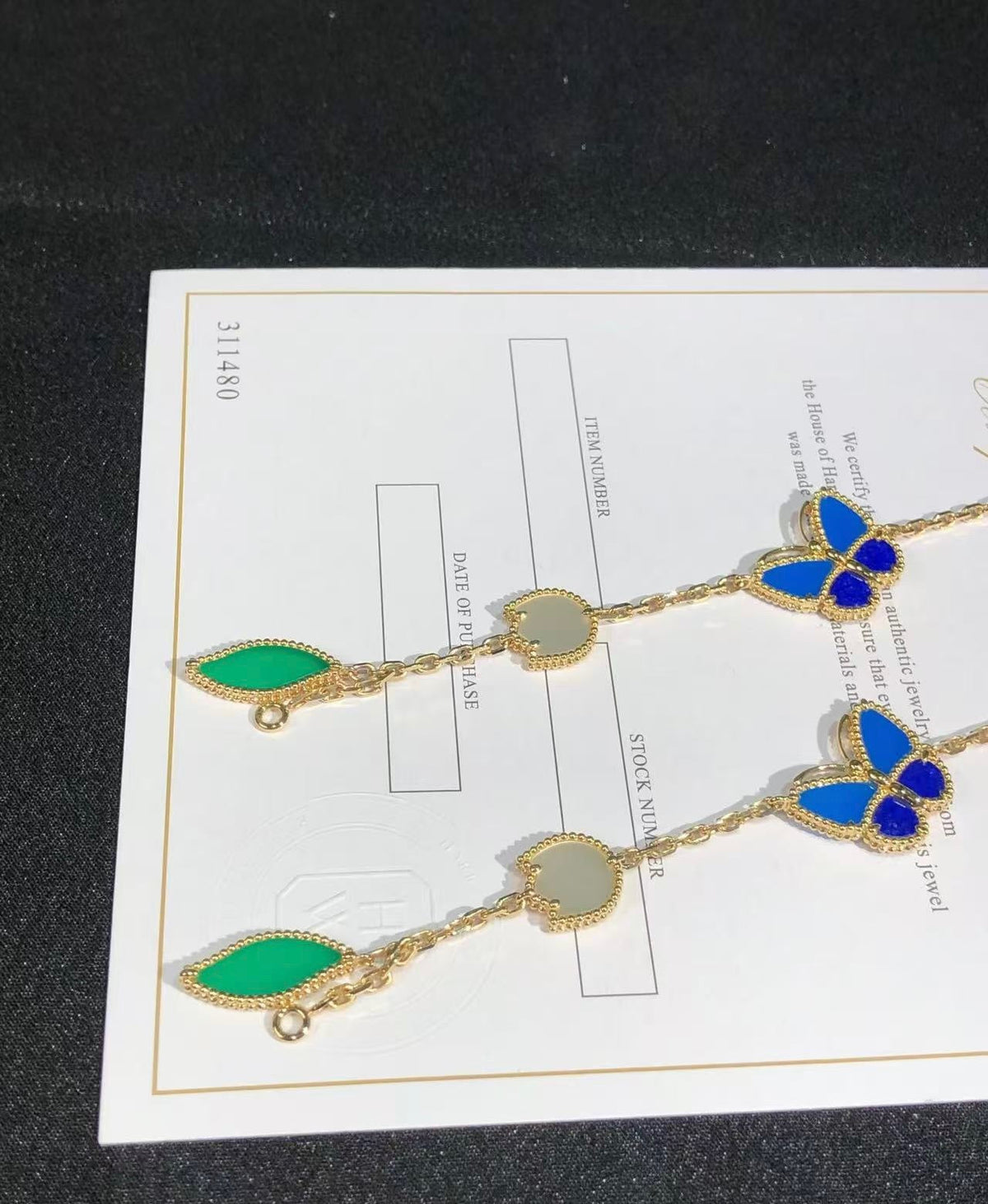 [Kincade] PULSERA LUCKY SPRING MARIPOSA 5 MOTIVOS