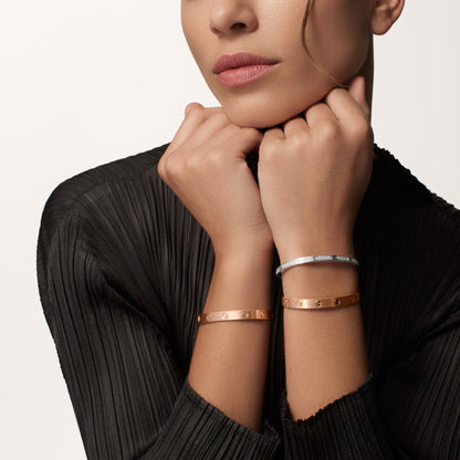 [Kincade]LOVE BRACELET 6.1MM BRUSHED