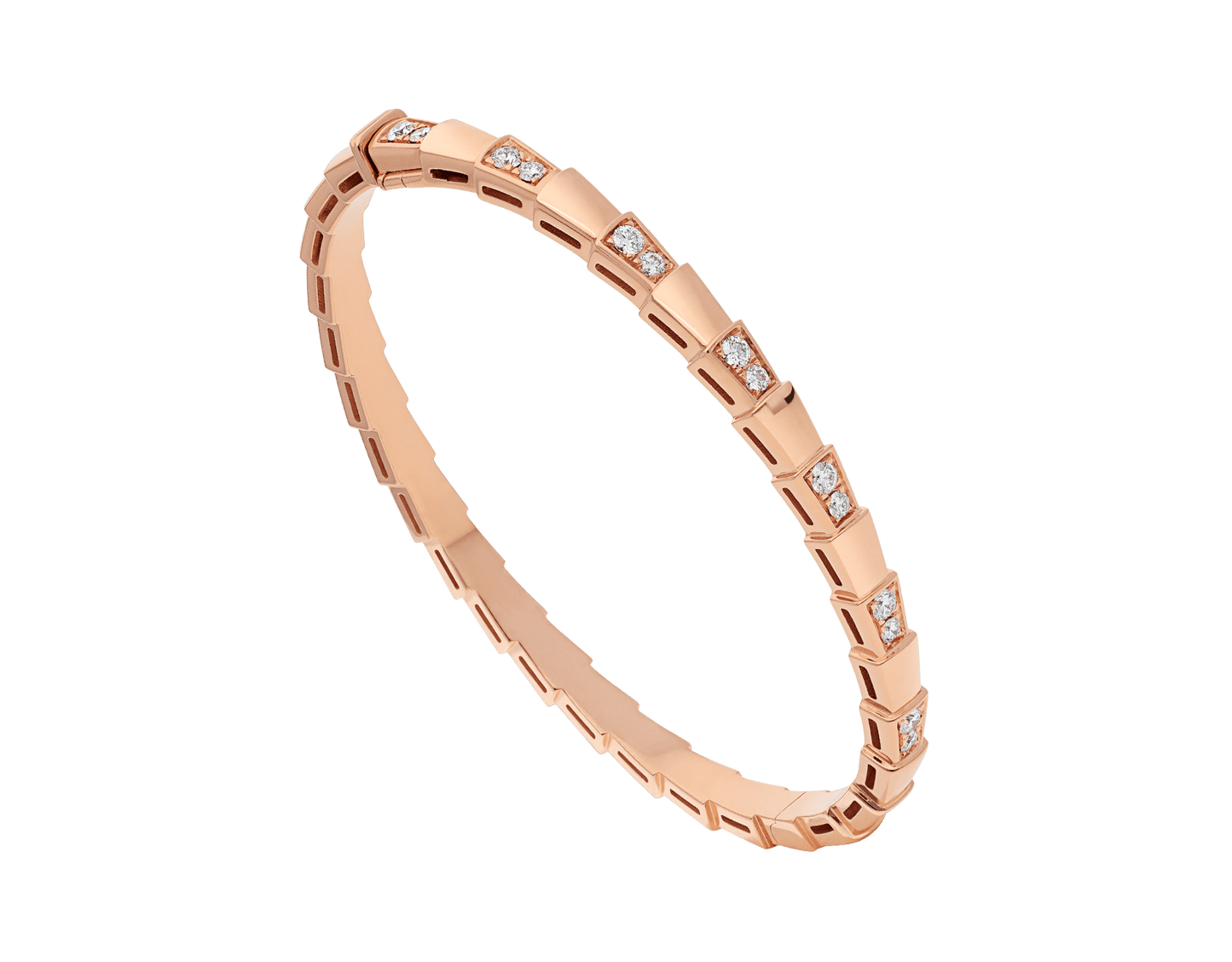 [Kincade Jewelrys]SERPENTI SMALL BRACELET PINK GOLD DIAMOND