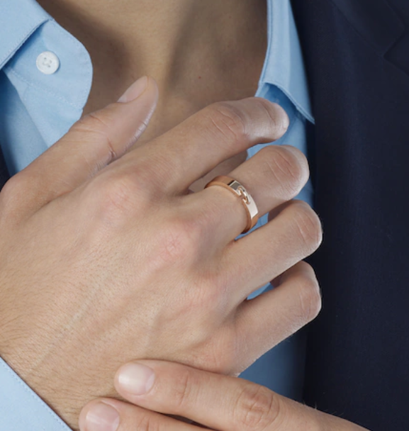 [Kincade Jewelrys]ALLIANCE LIENS VIDENCE 4MM RING