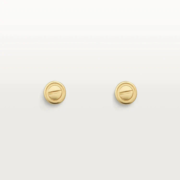[Kincade Jewelrys]LOVE EARRINGS GOLD 10MM