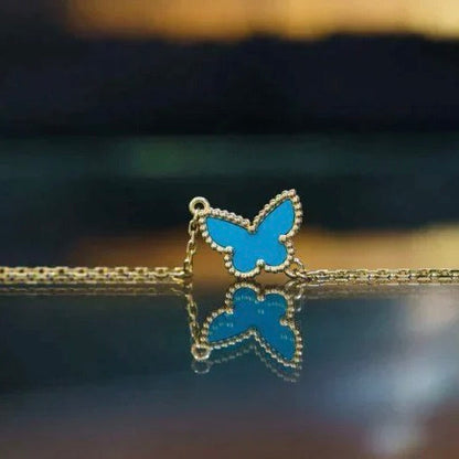 [Kincade Jewelrys]BUTTERFLY TURQUOISE BUTTERFLY BRACELET