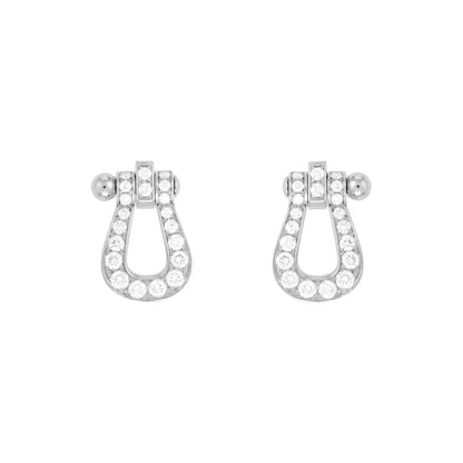 [Kincade Jewelrys]FORCE 10 FULL DIAMOND STUD EARRINGS MINI MODEL
