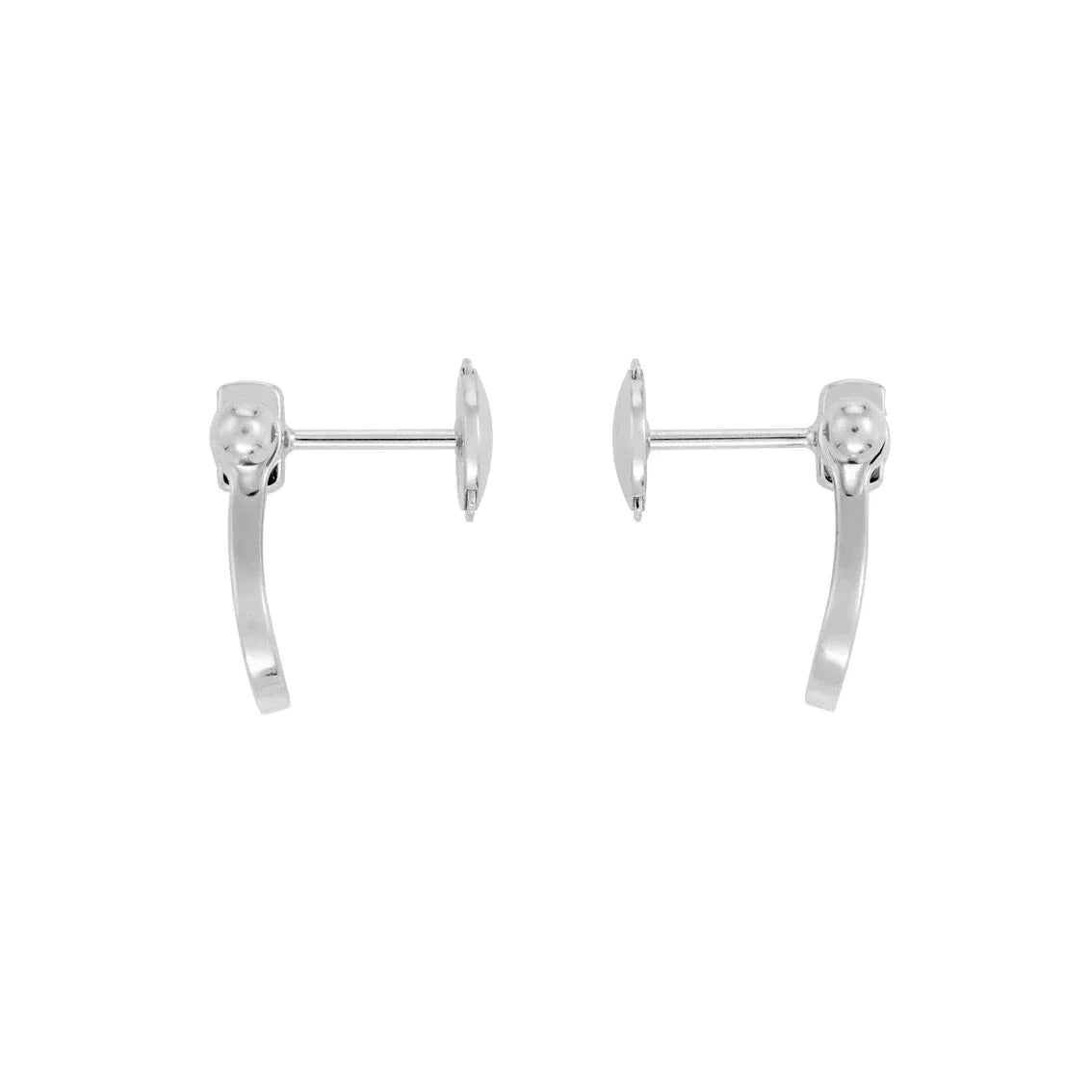 [Kincade Jewelrys]FORCE 10 FULL DIAMOND STUD EARRINGS MINI MODEL