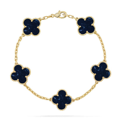 [Kincade]CLOVER 5 MOTIF PIETERSITE BRACELET COLLECTION