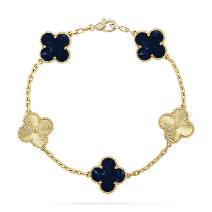 [Kincade]CLOVER 5 MOTIF PIETERSITE BRACELET COLLECTION