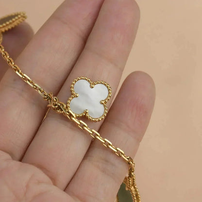 [Kincade Jewelrys]LUCKY SPRING 5 MOTIF GOLD BRACELET