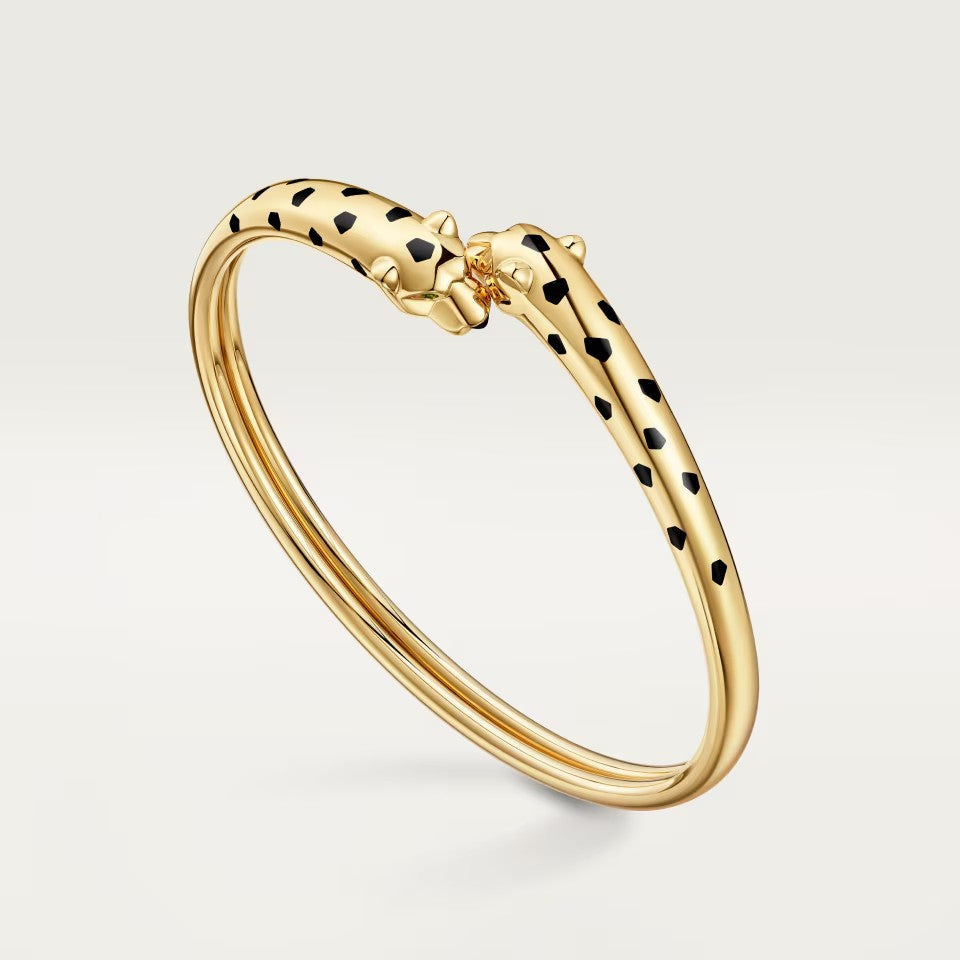 [Kincade]PANTHERE DOUBLE HEADED OPEN BRACELET