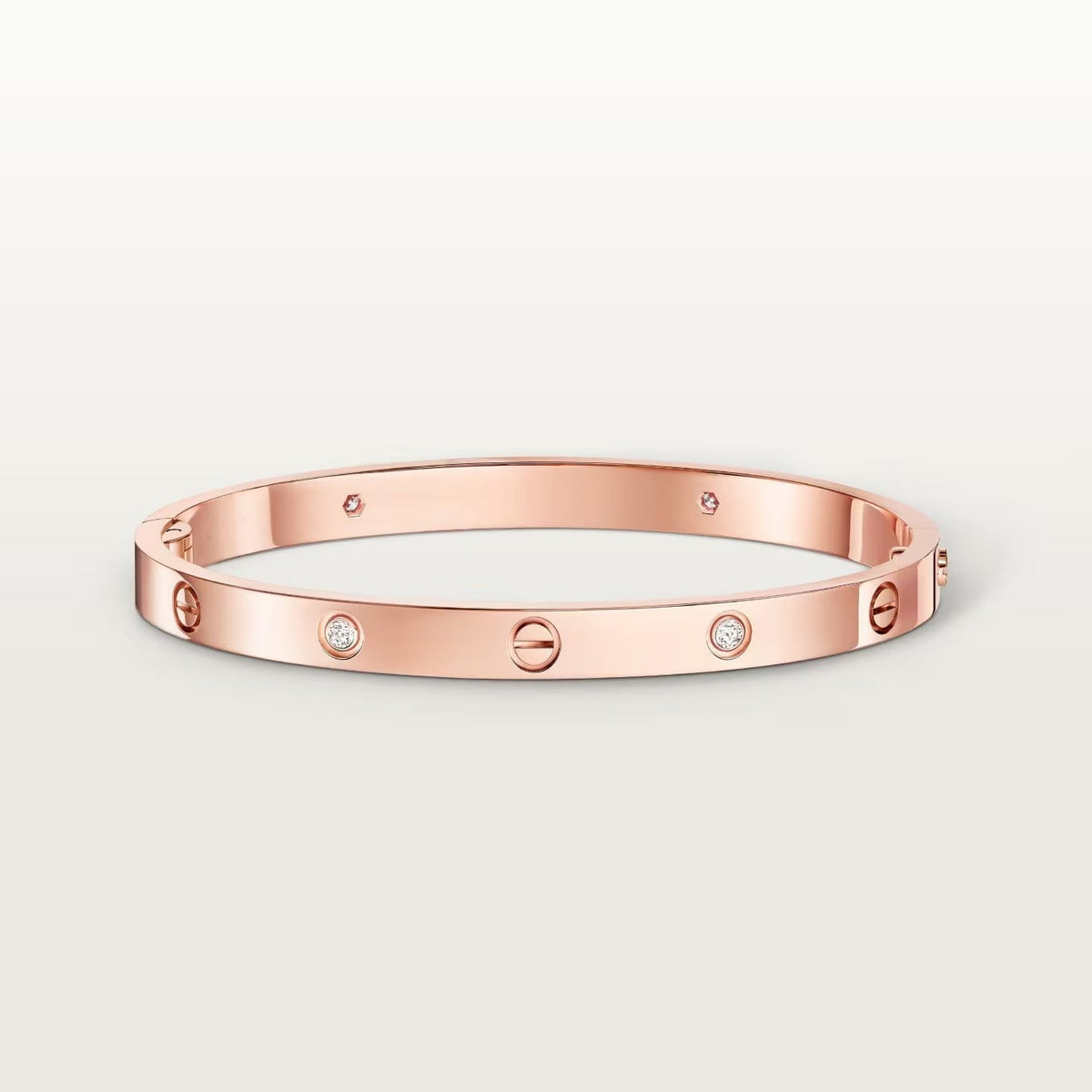 [Kincade]LOVE BRACELET 4.8MM 4 DIAMONDS