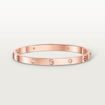 [Kincade]LOVE BRACELET 4.8MM 4 DIAMONDS