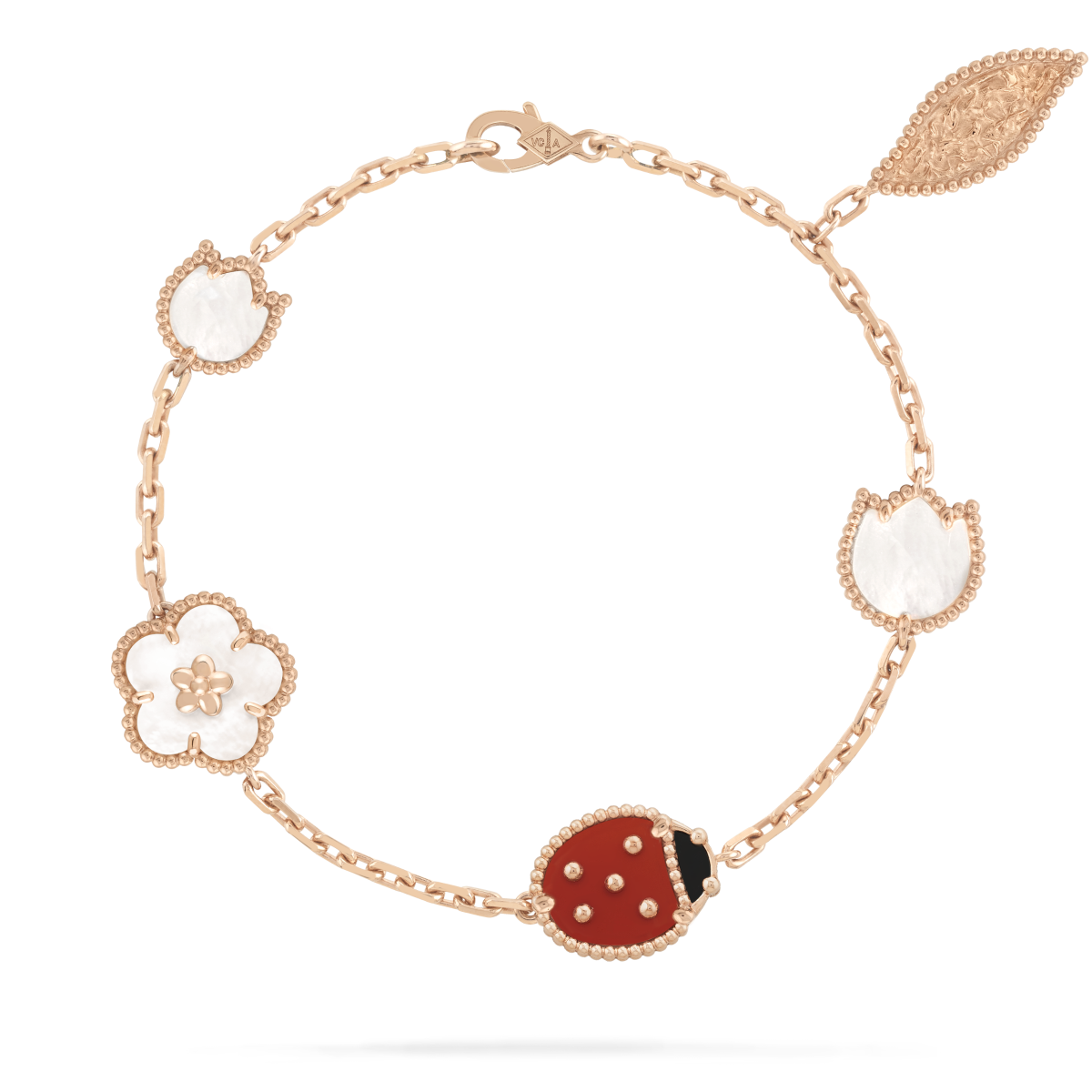 [Kincade Jewelrys]LUCKY SPRING 5 MOTIF BRACELET