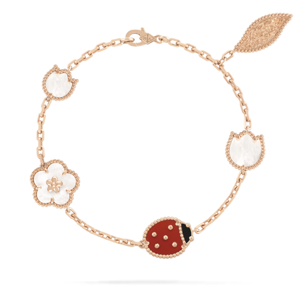 [Kincade Jewelrys]LUCKY SPRING 5 MOTIF BRACELET