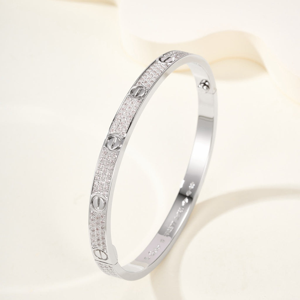 [Kincade]LOVE BRACELET 4.8MM DIAMOND-PAVED